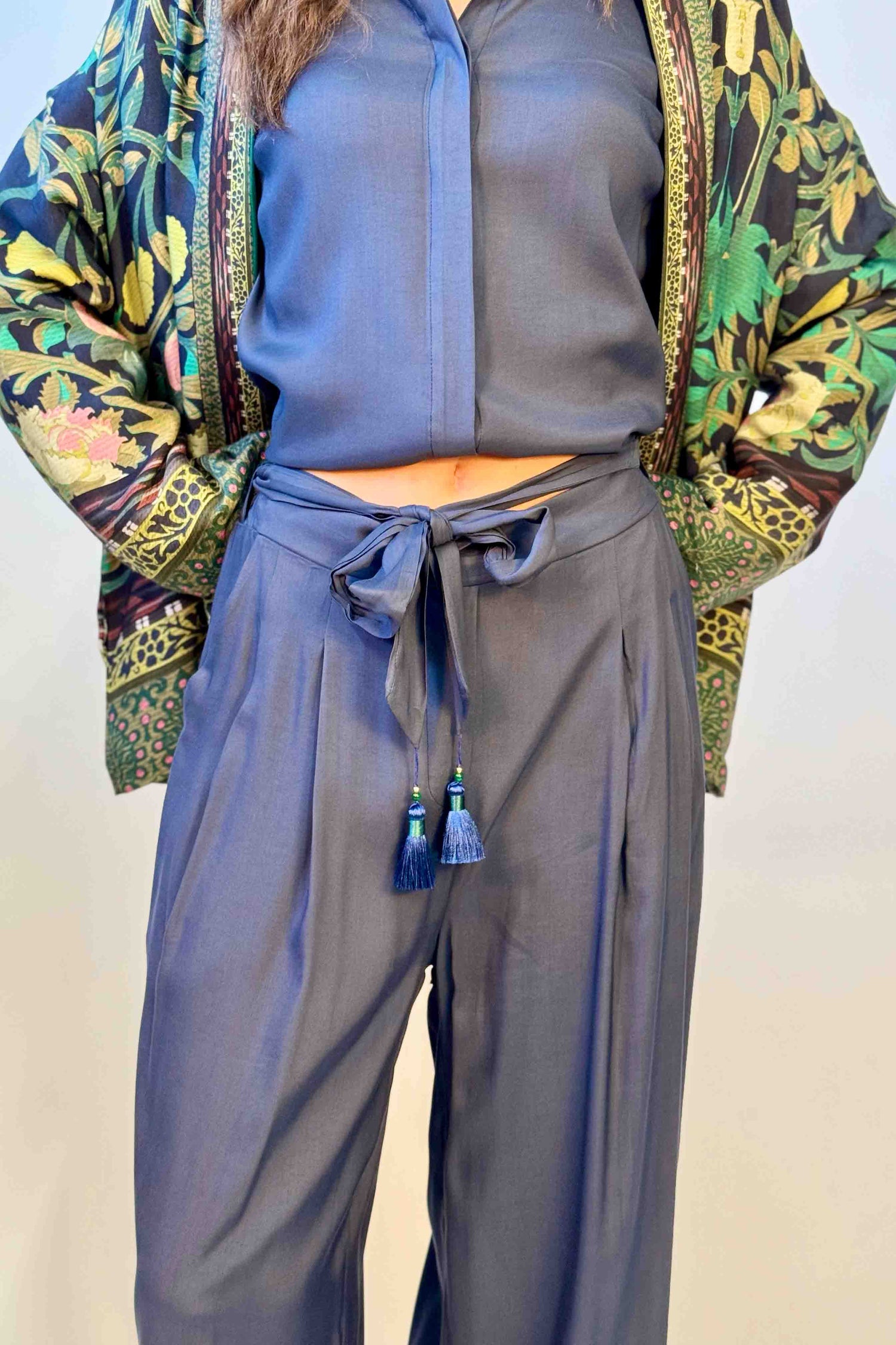 Pantalone Viscosa Tinta Unita