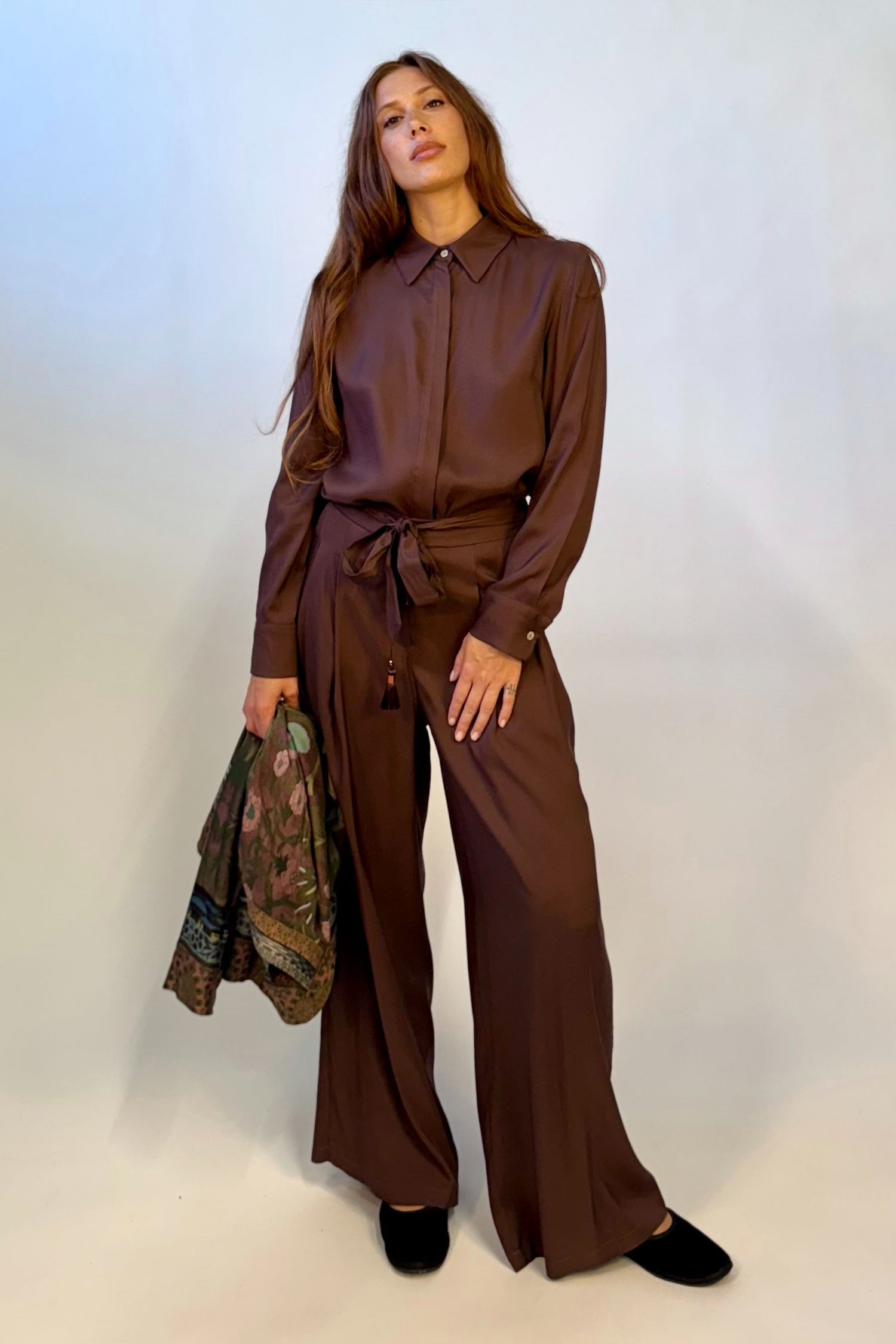 Pantalone Viscosa Tinta Unita