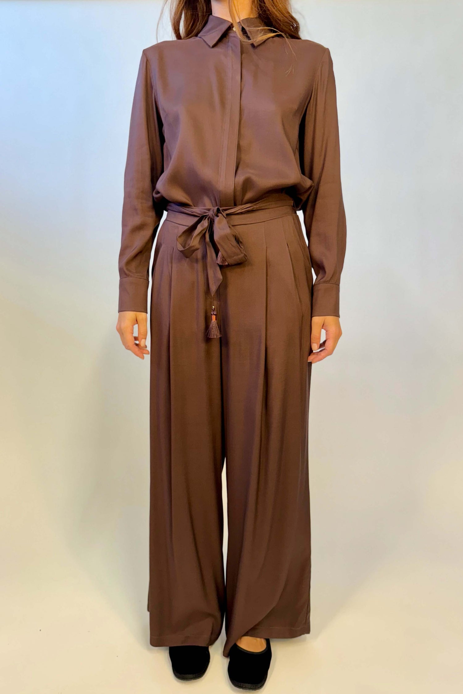 Pantalone Viscosa Tinta Unita