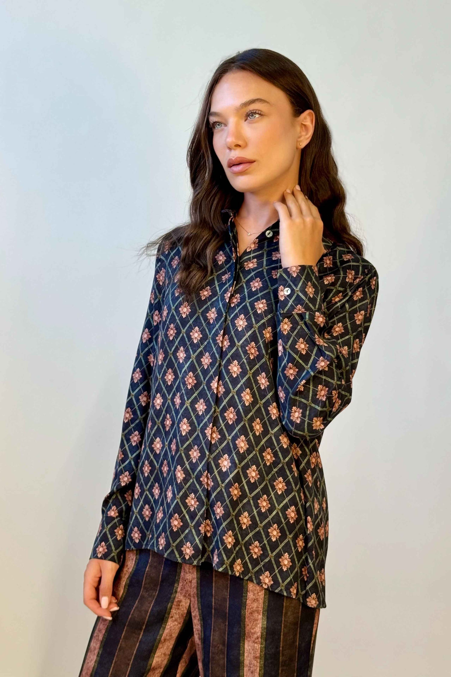 Camicia Uomo Fantasia