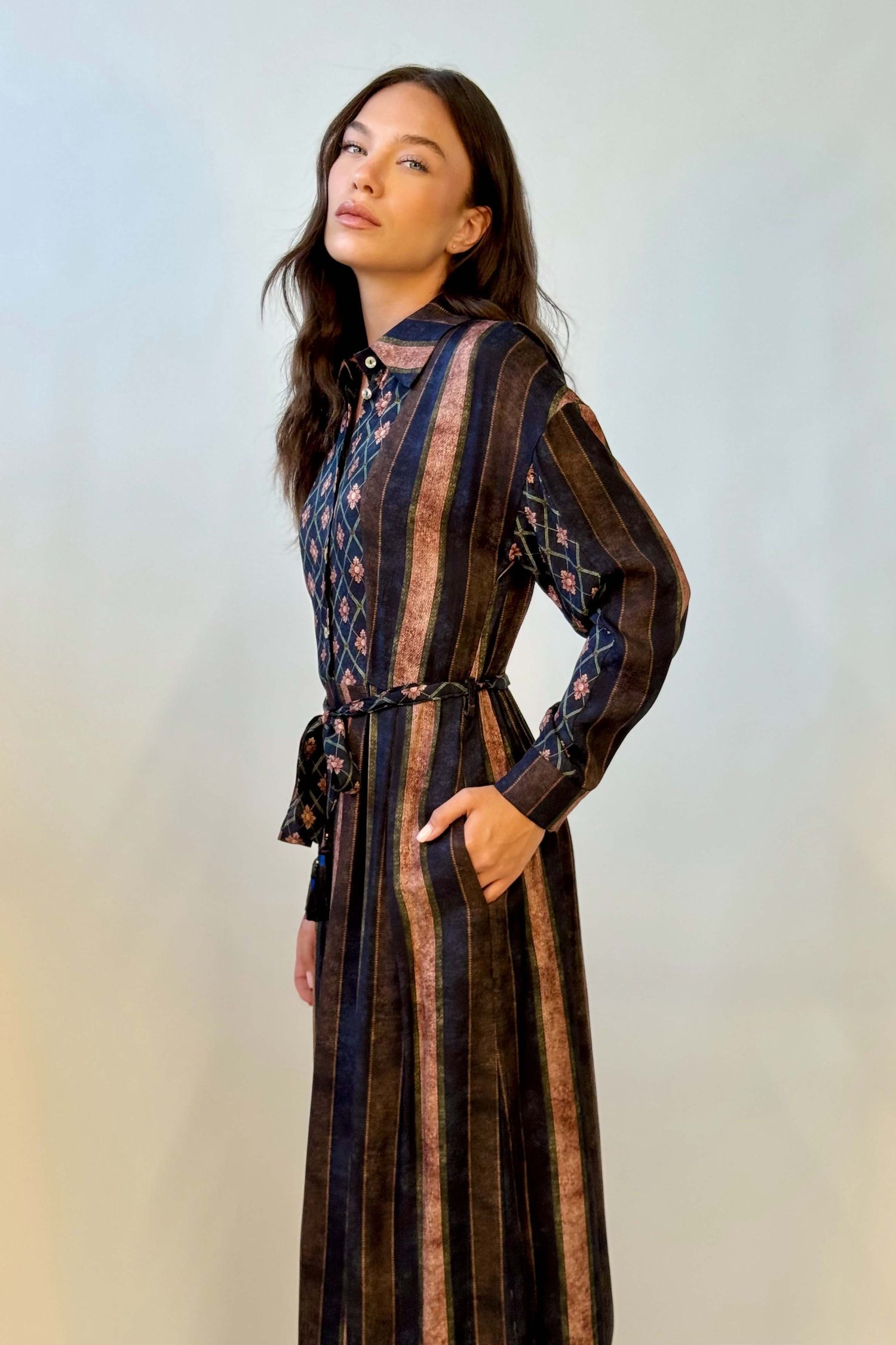 Abito Lungo Chemisier