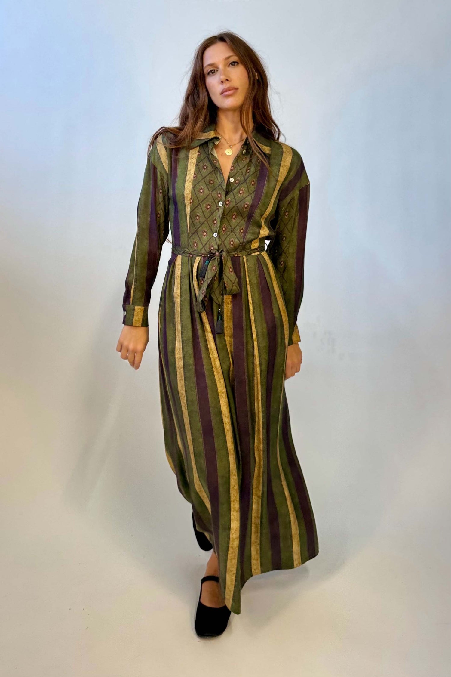 Abito Lungo Chemisier