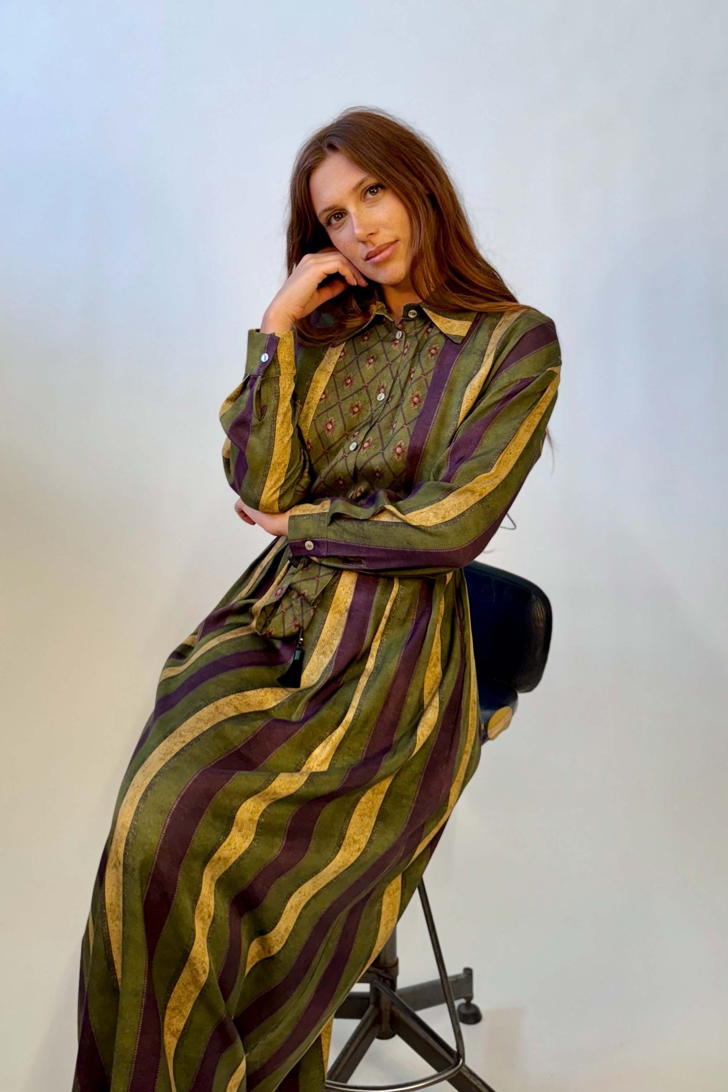 Abito Lungo Chemisier