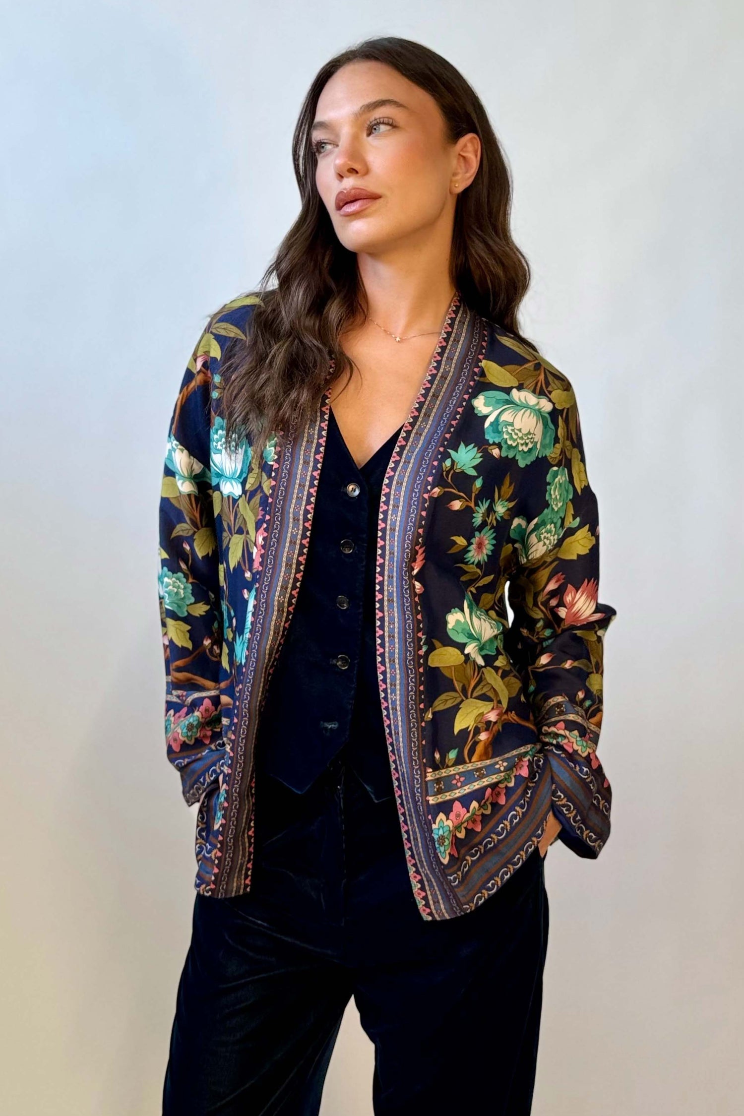 Giacca Kimono Viscosa