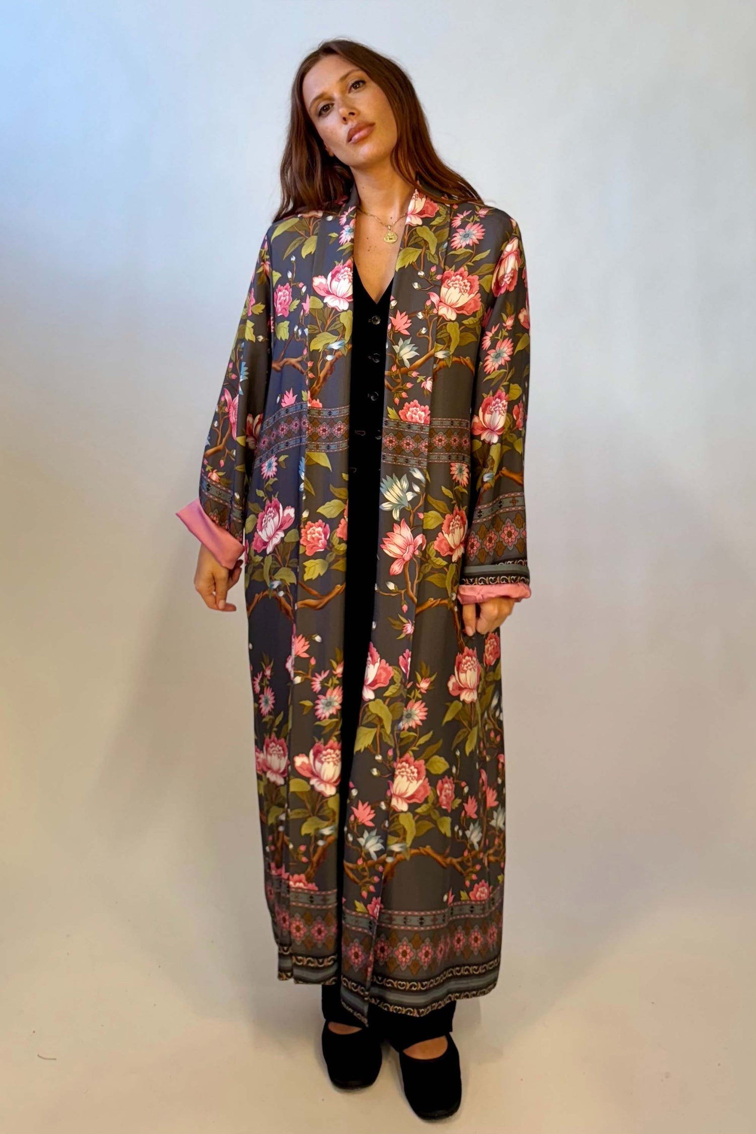 Kimono Viscosa Peonie