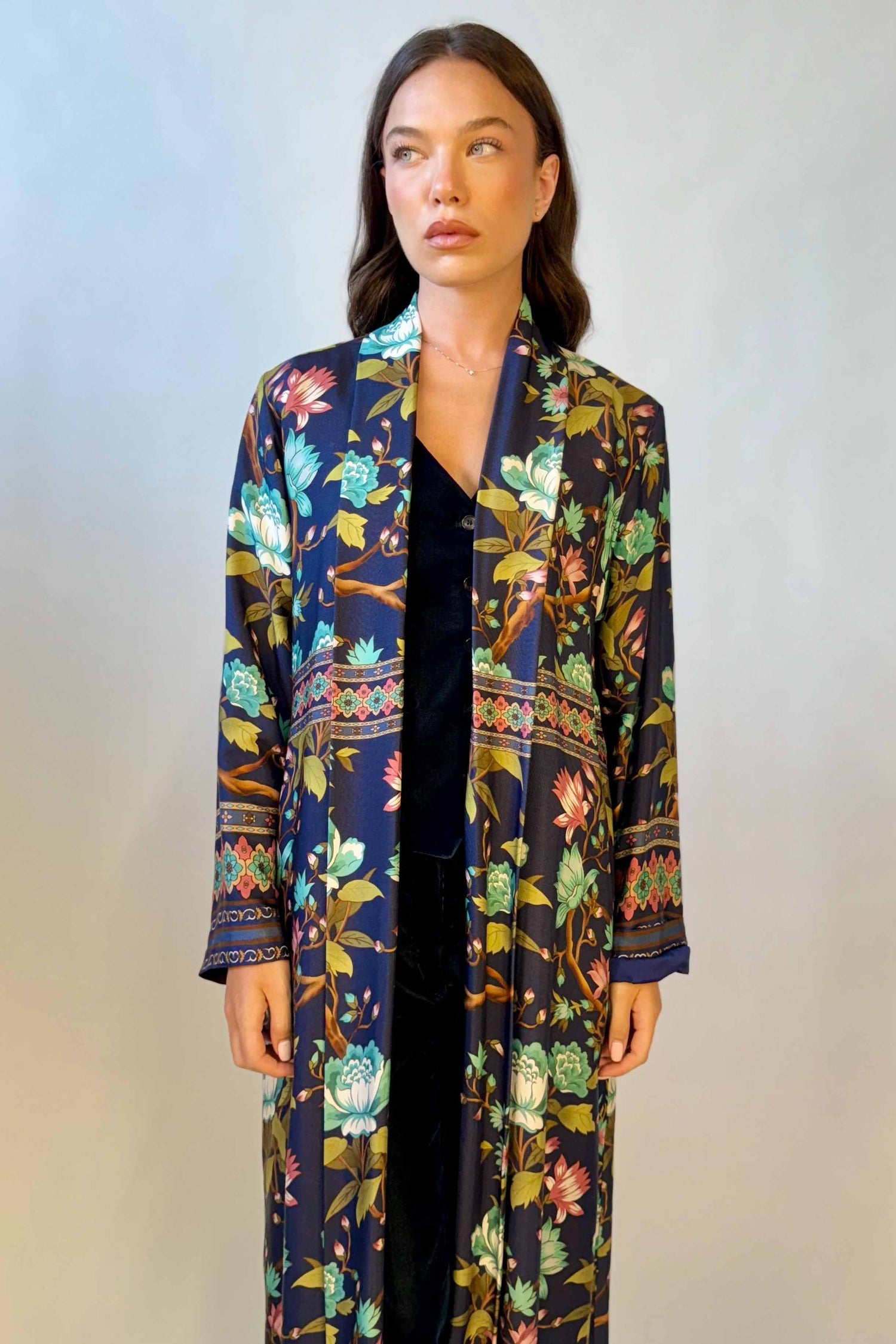 Kimono Viscosa Peonie