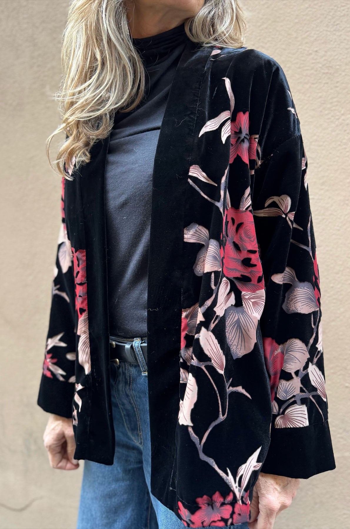 Giacca Kimono Devorè