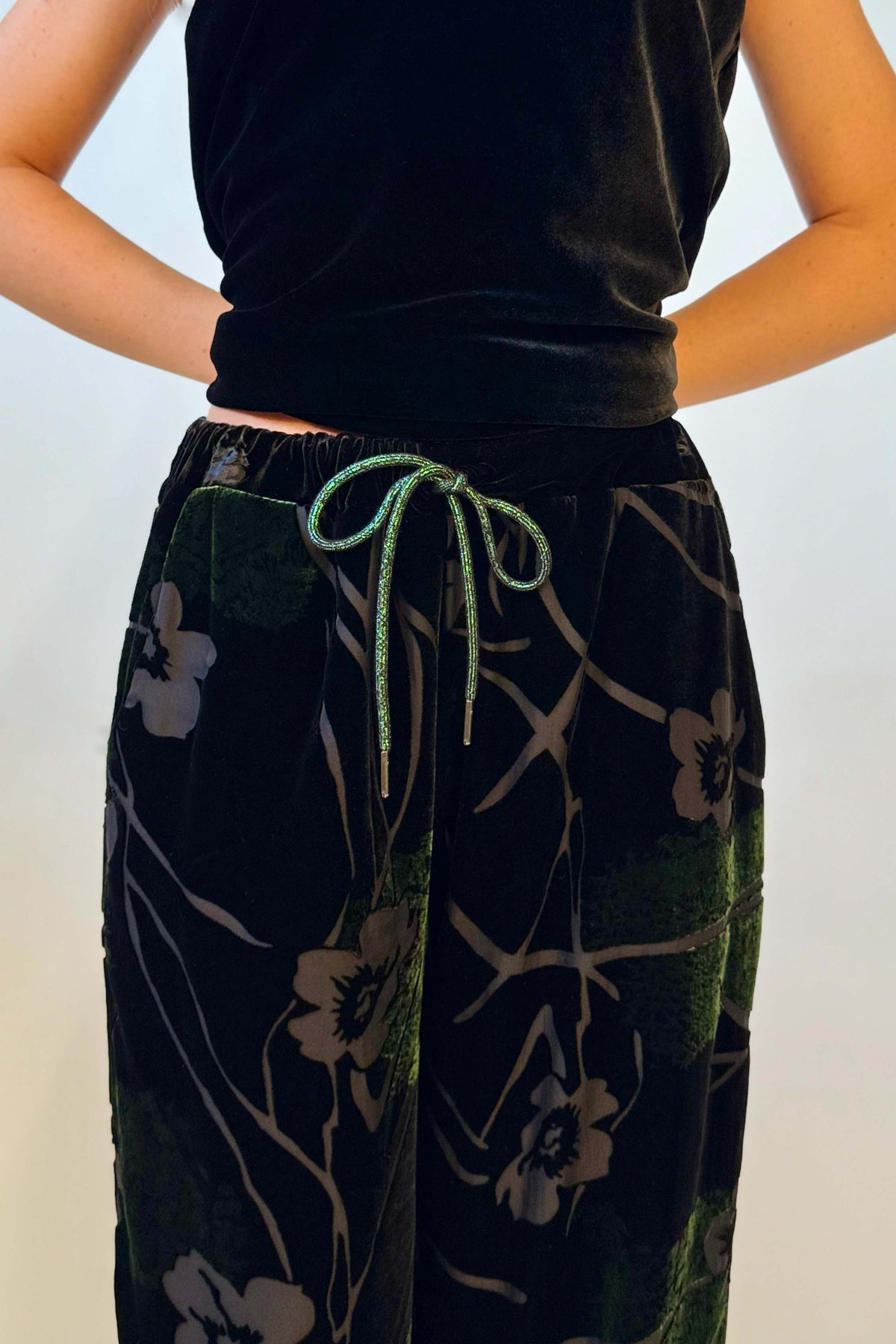 Pantalone Velluto Devoré