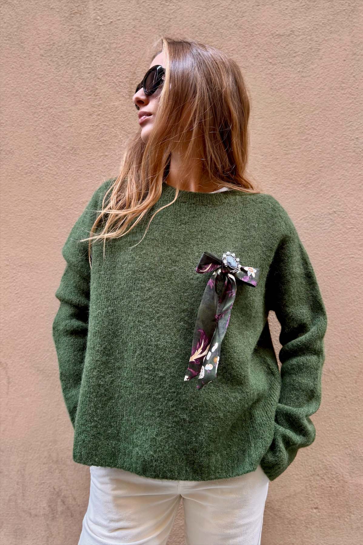 Maglia Girocollo Tinta Unita