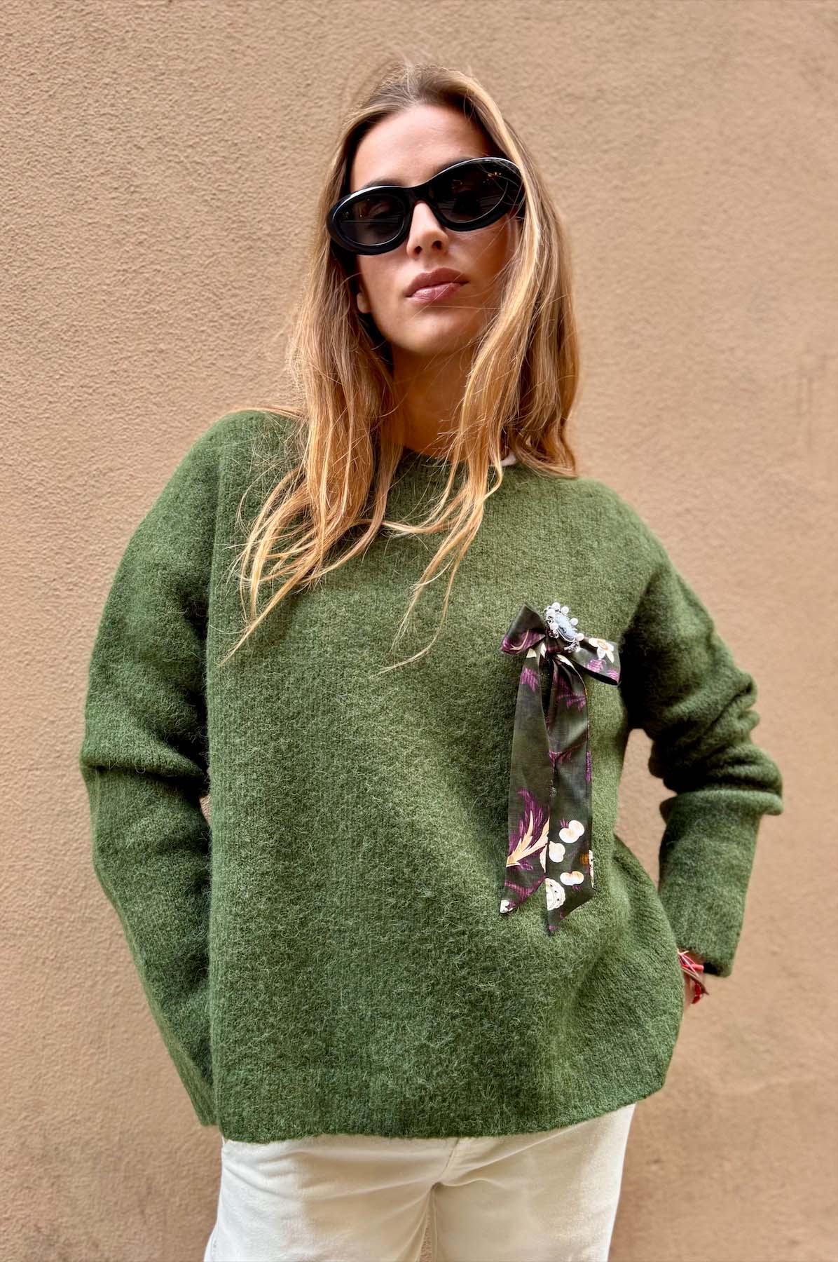 Maglia Girocollo Tinta Unita