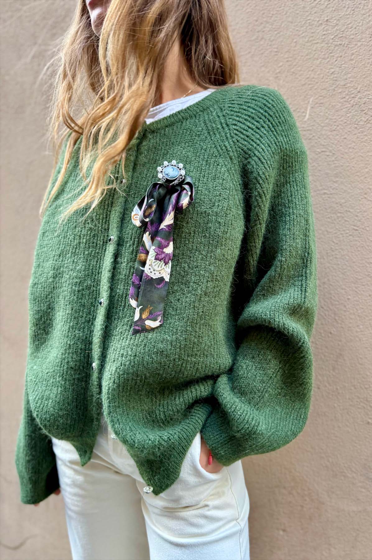 Cardigan Tinta Unita