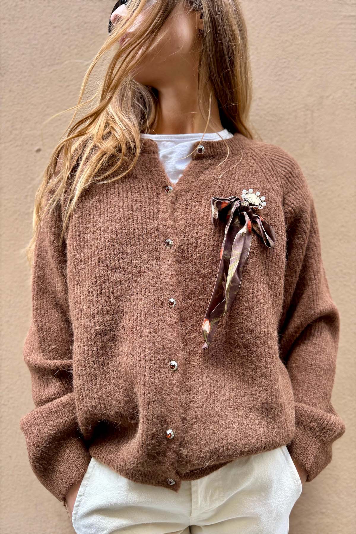 Cardigan Tinta Unita