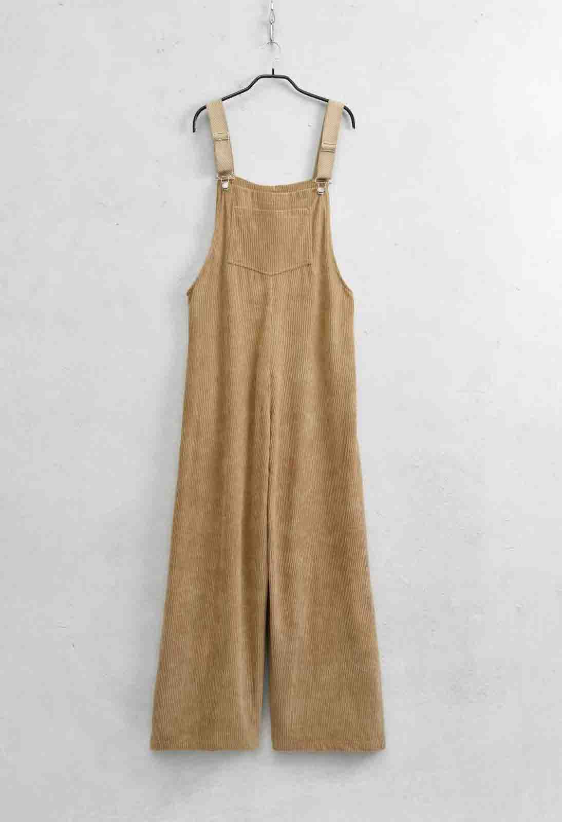 Salopette in velluto a coste