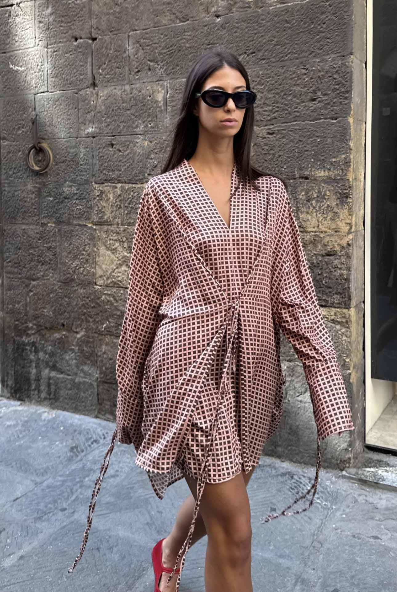 Abito Kimono Corto Agata