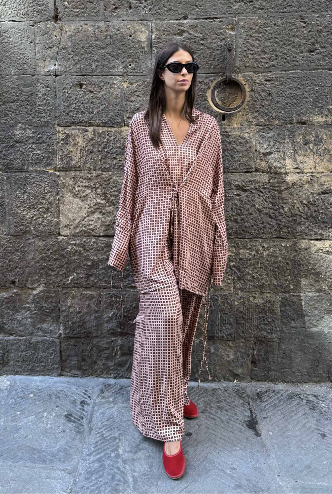 Abito Kimono Corto Agata