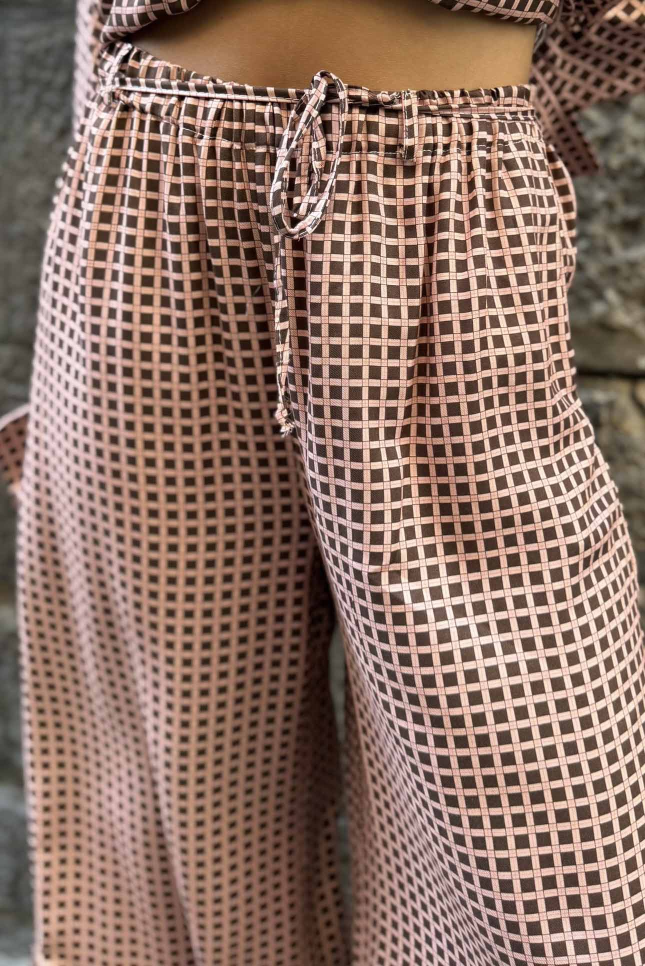 Pantalone a completo kimono Agata