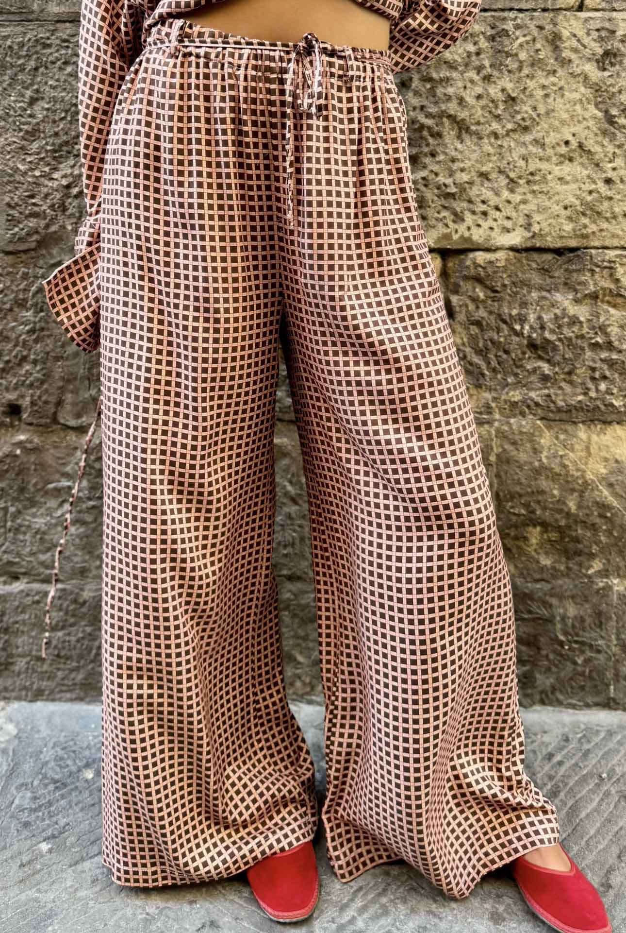 Pantalone a completo kimono Agata