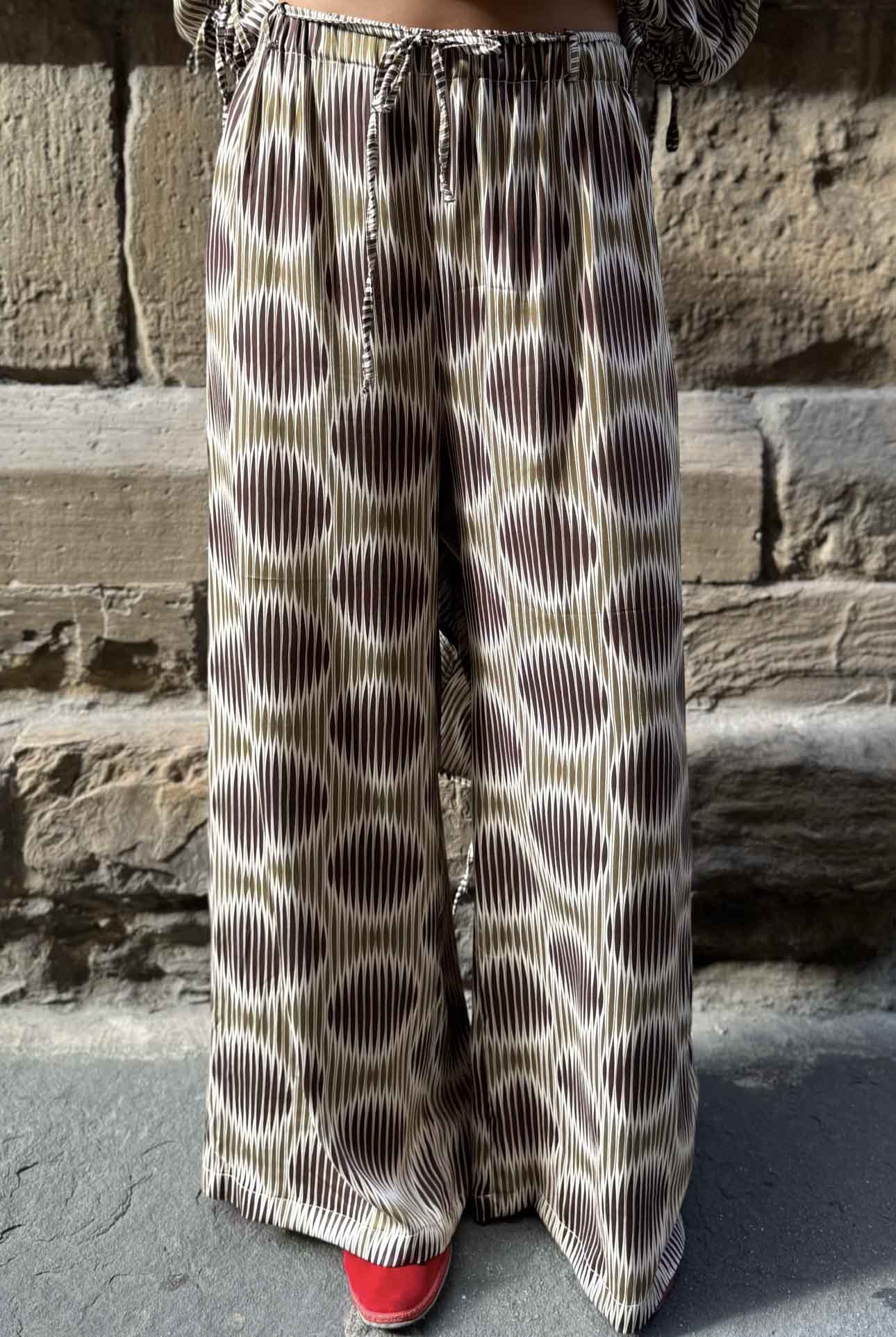 Pantalone a completo kimono Ambra