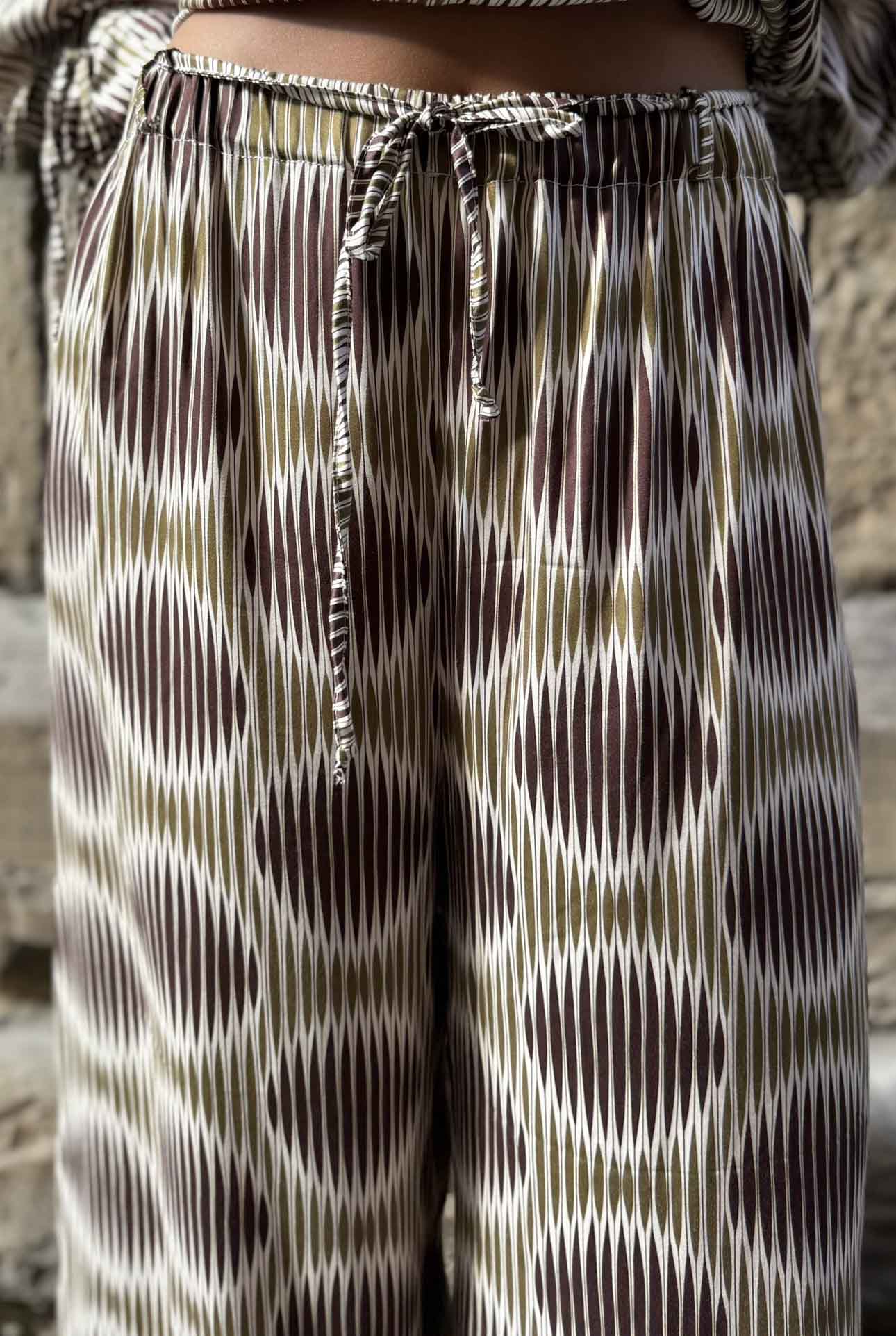 Pantalone a completo kimono Ambra