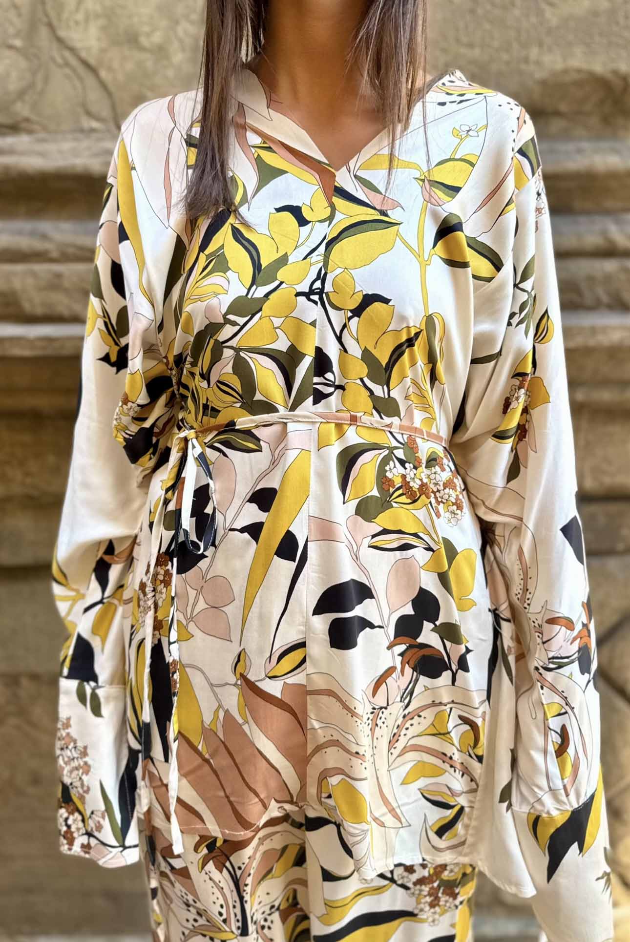 Abito Kimono Corto Giada