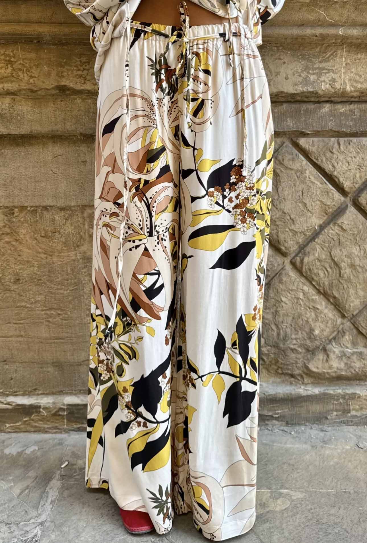Pantalone a completo kimono Giada