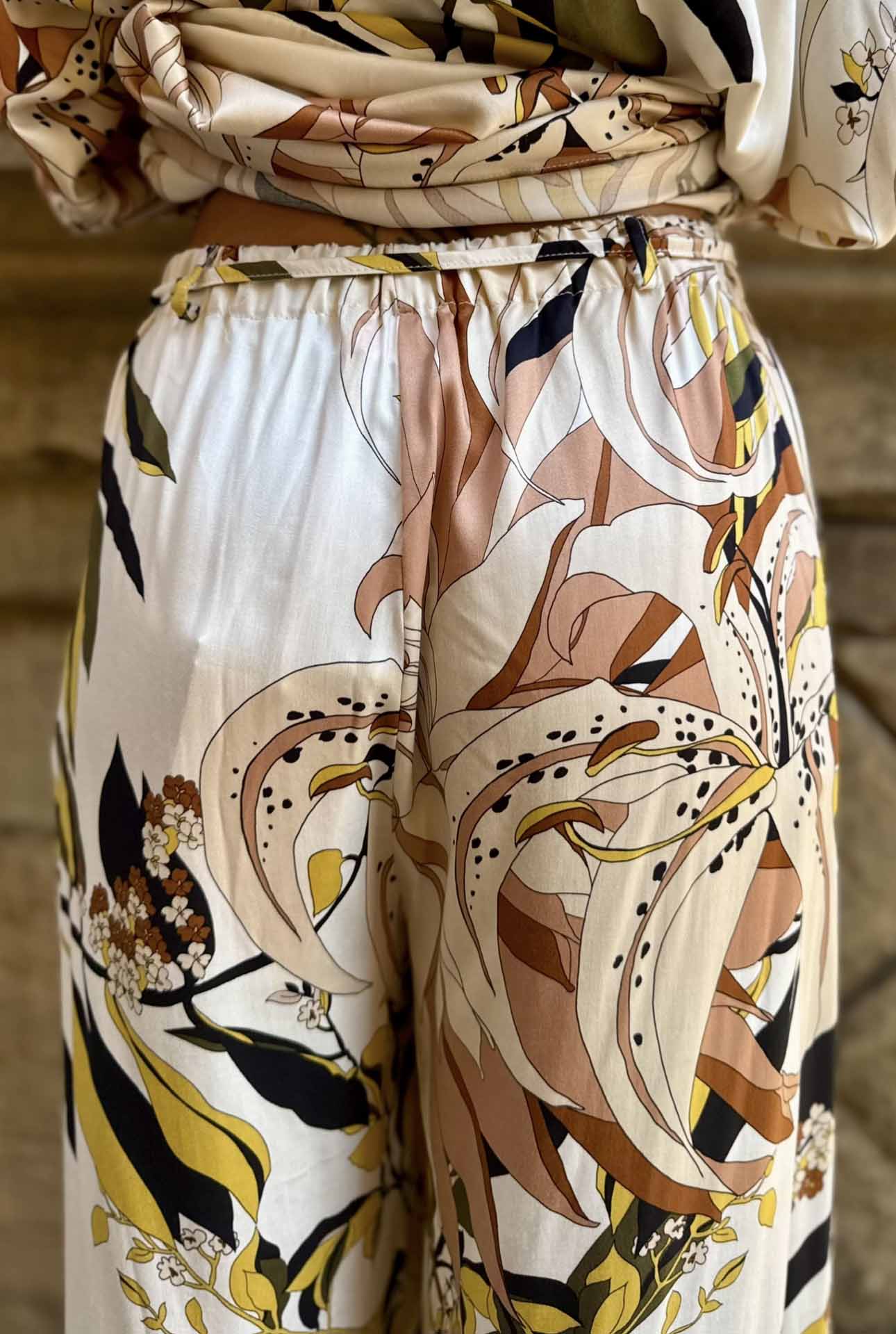 Pantalone a completo kimono Giada