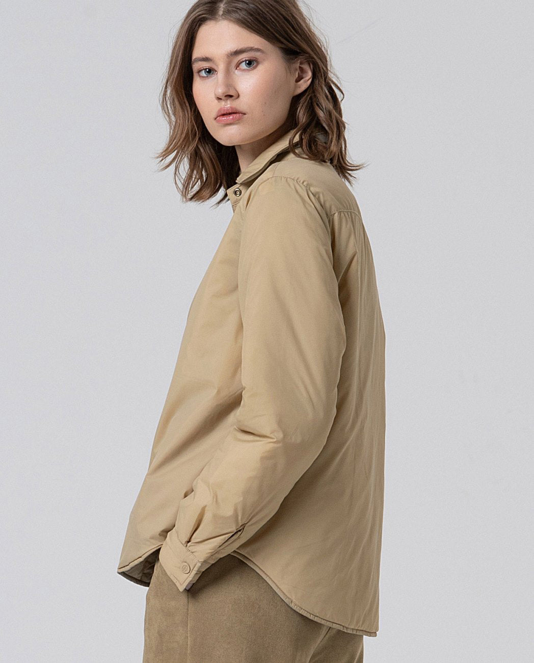 Giacca Camicia Trapuntata