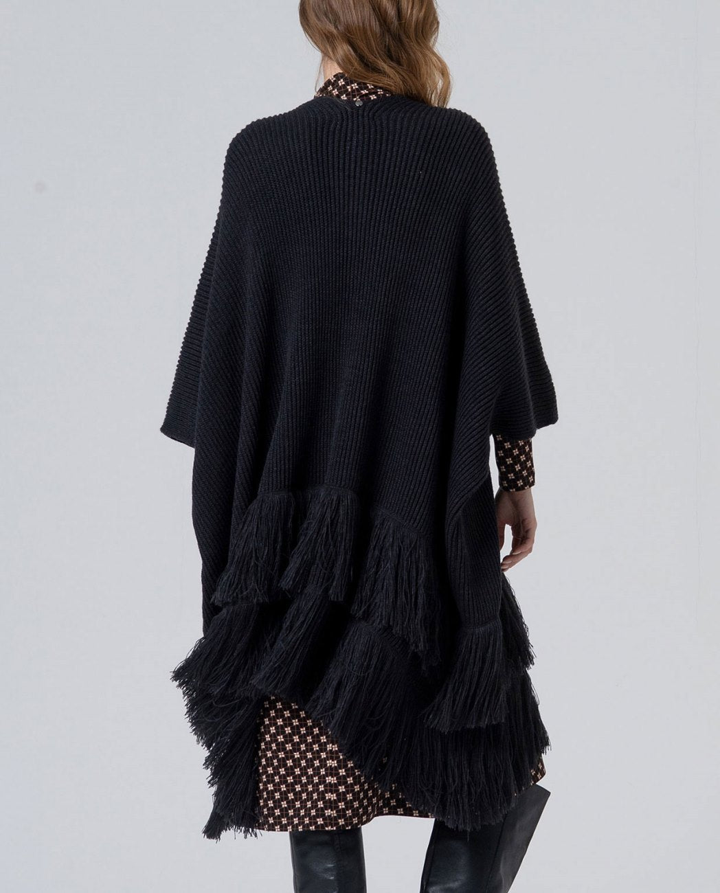 Poncho in Maglia