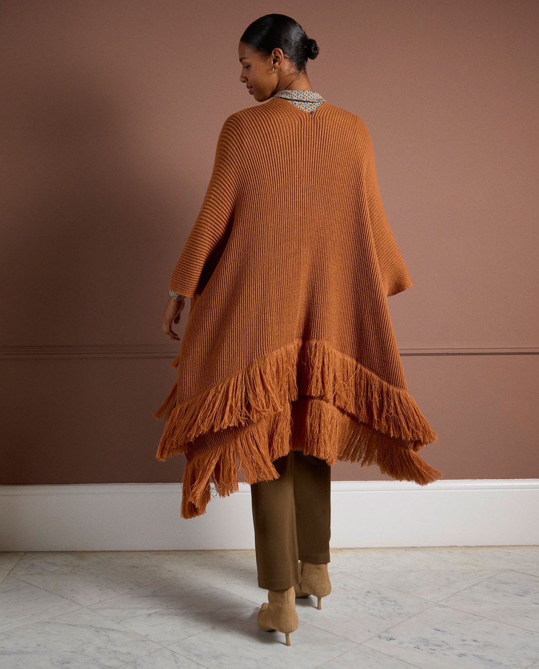 Poncho in Maglia