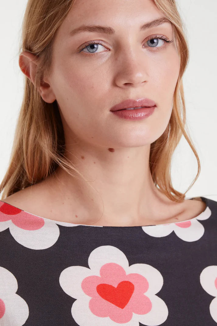 Maglietta con stampa SweetHeart