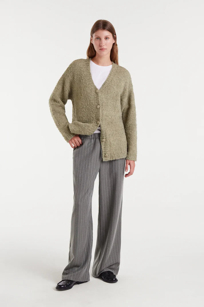 Pantalone gessato grigio