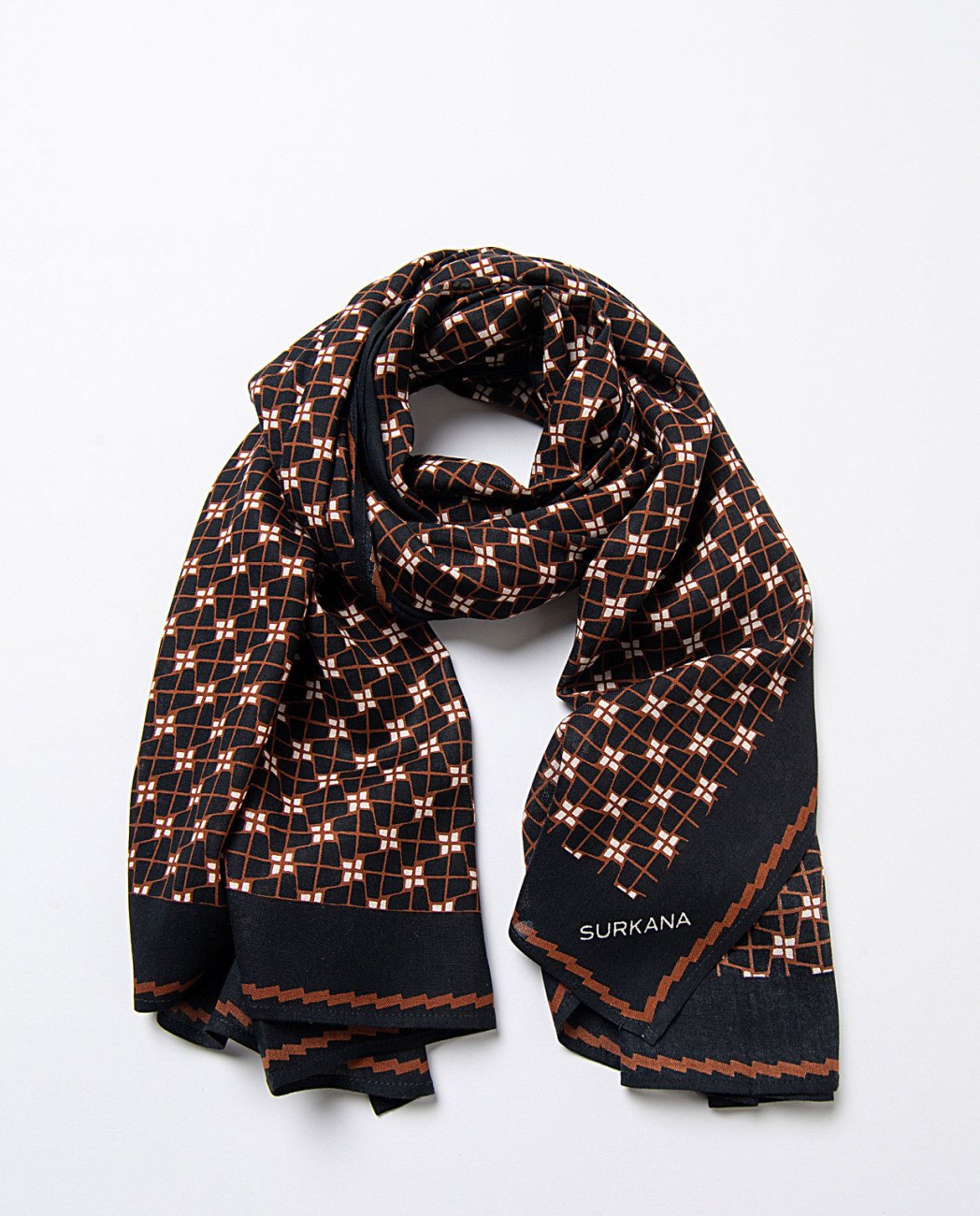 Foulard rettangolare stampato