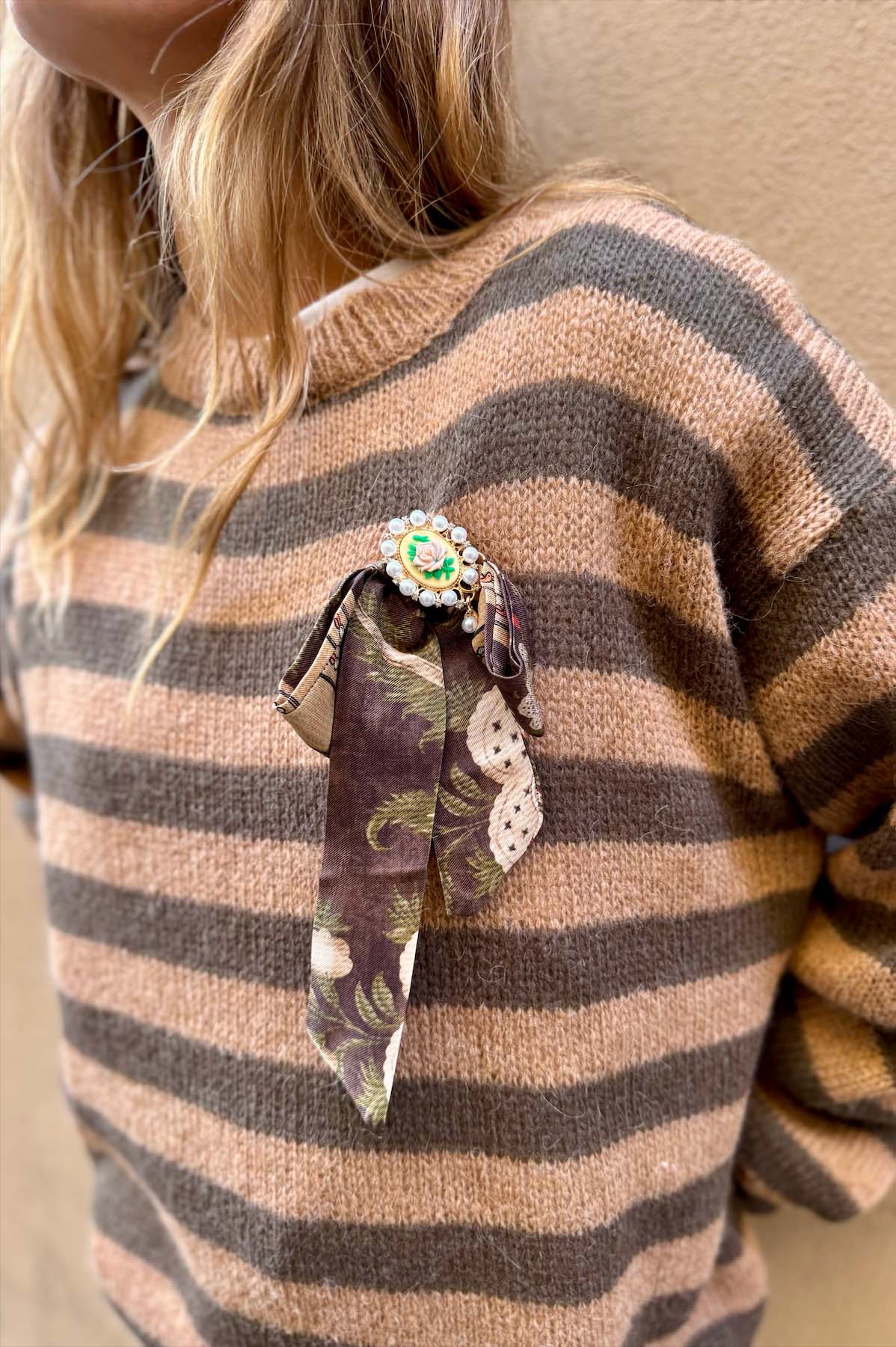 Maglia Riga Paricollo