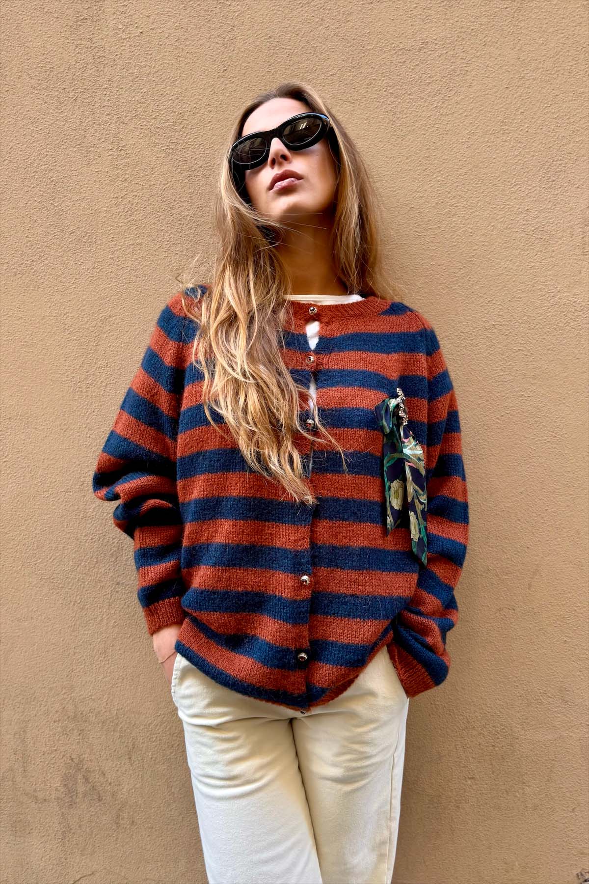Cardigan Righe