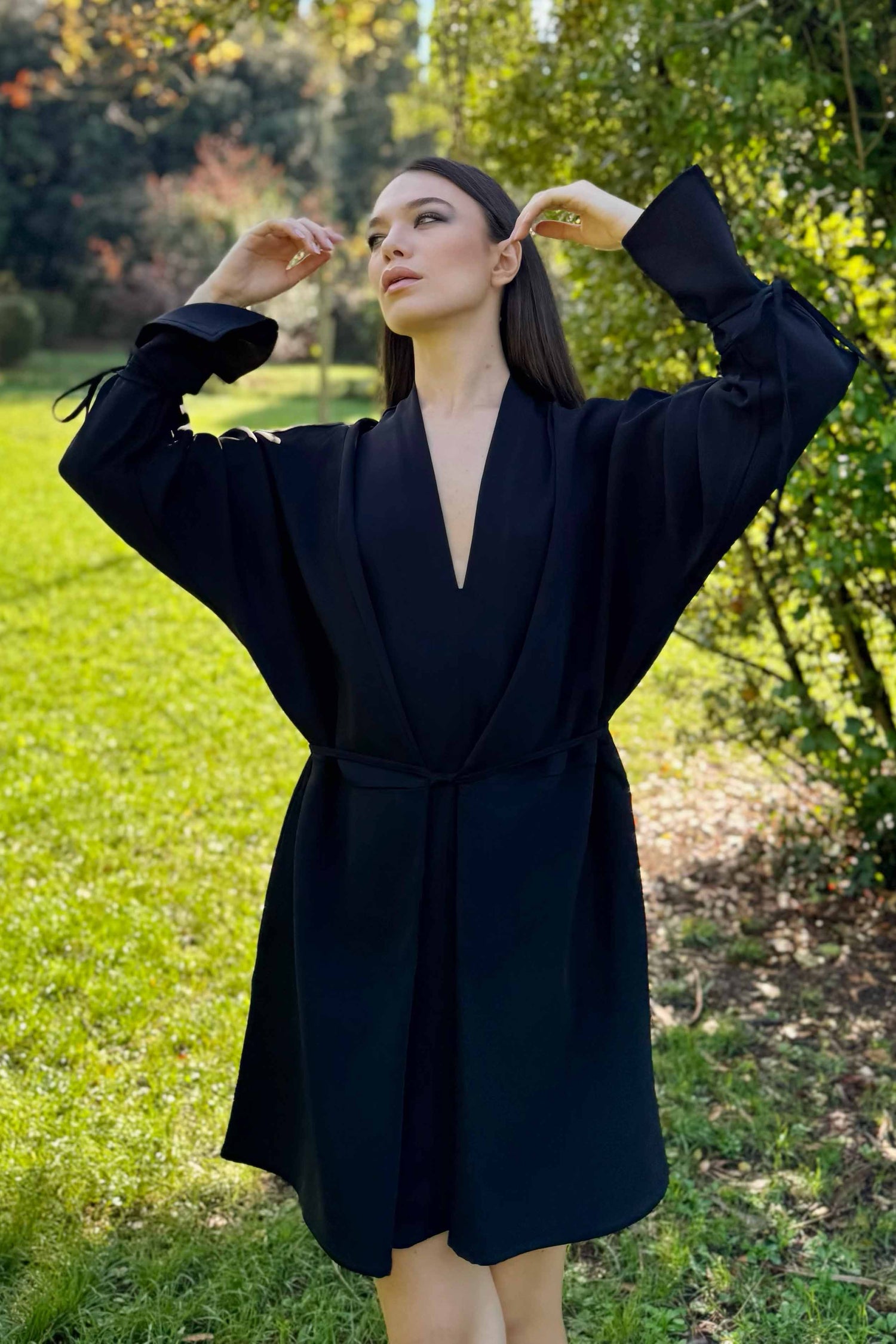 Abito Kimono Corto Diamante