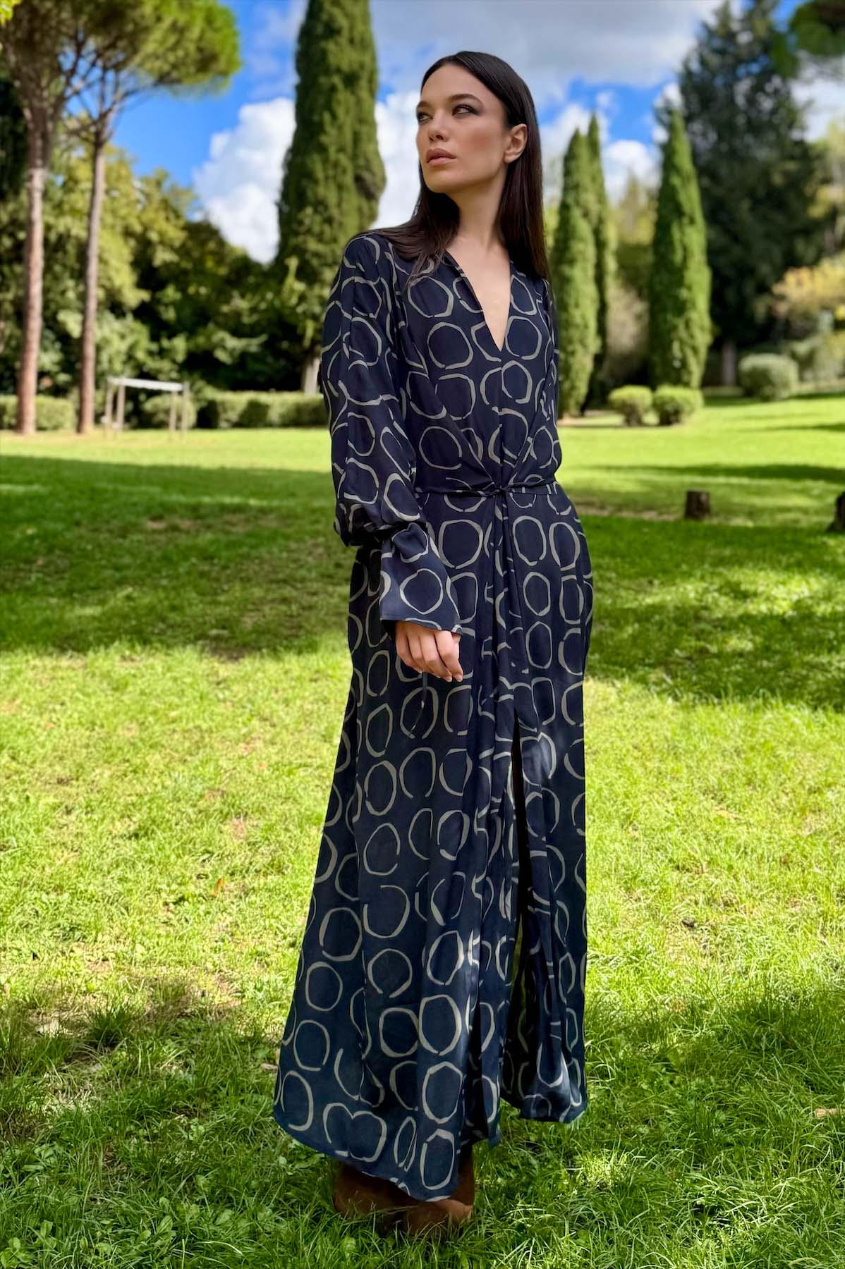 Abito Kimono Zaffiro