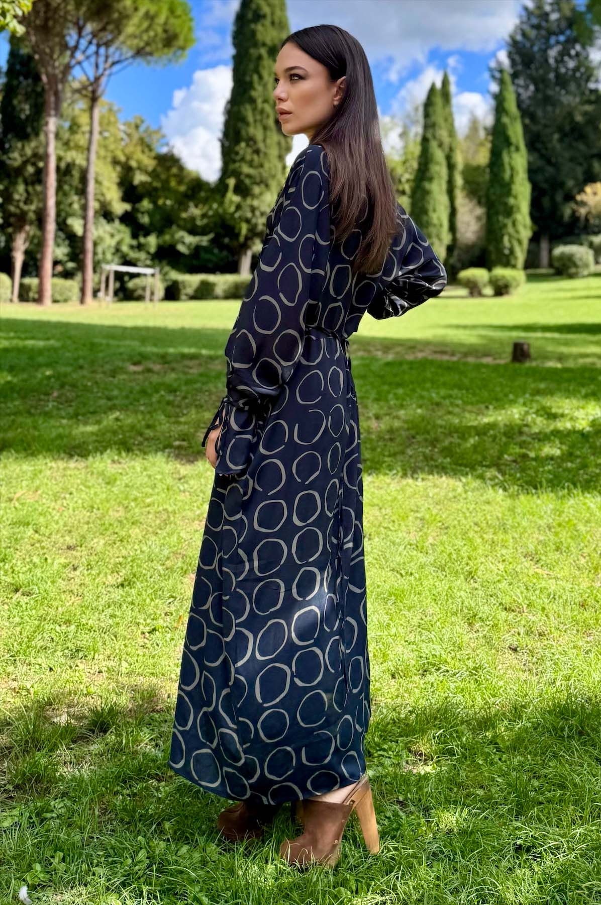 Abito Kimono Zaffiro