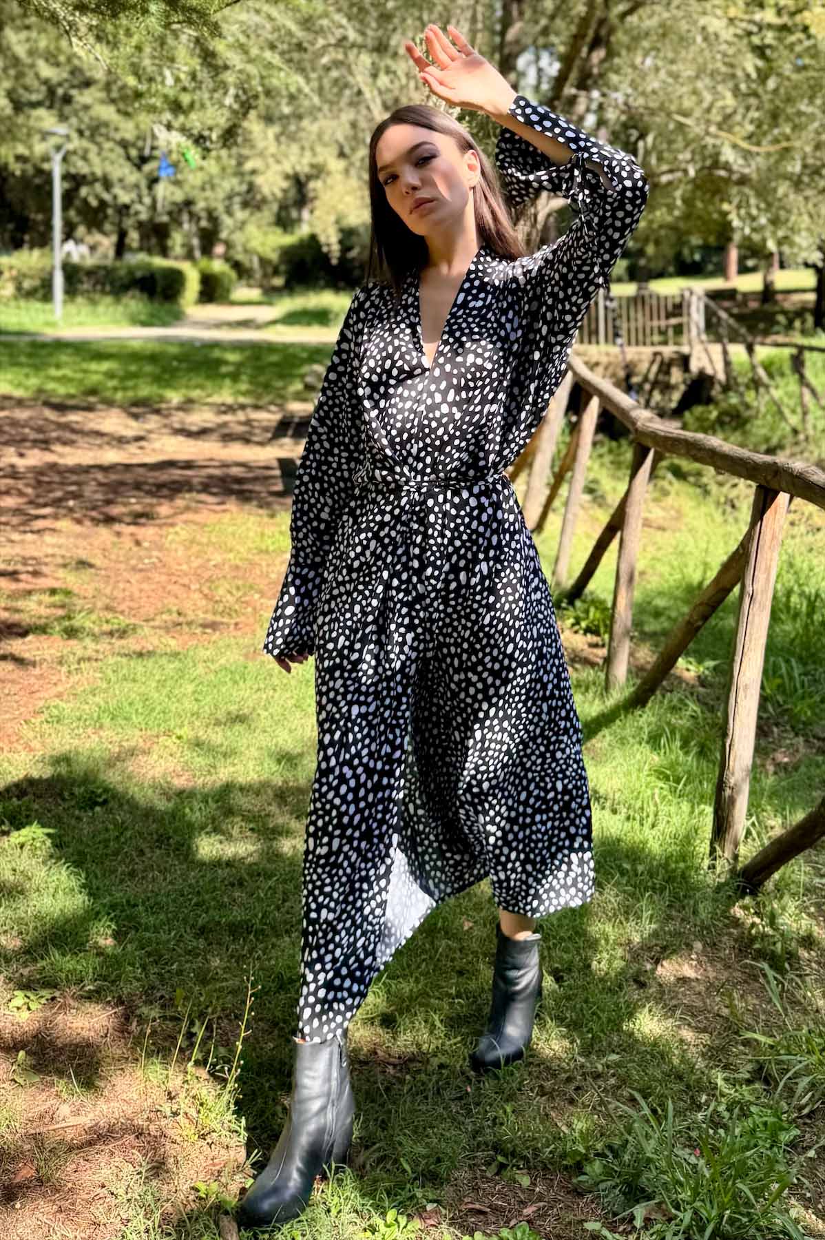 Abito Kimono Pois