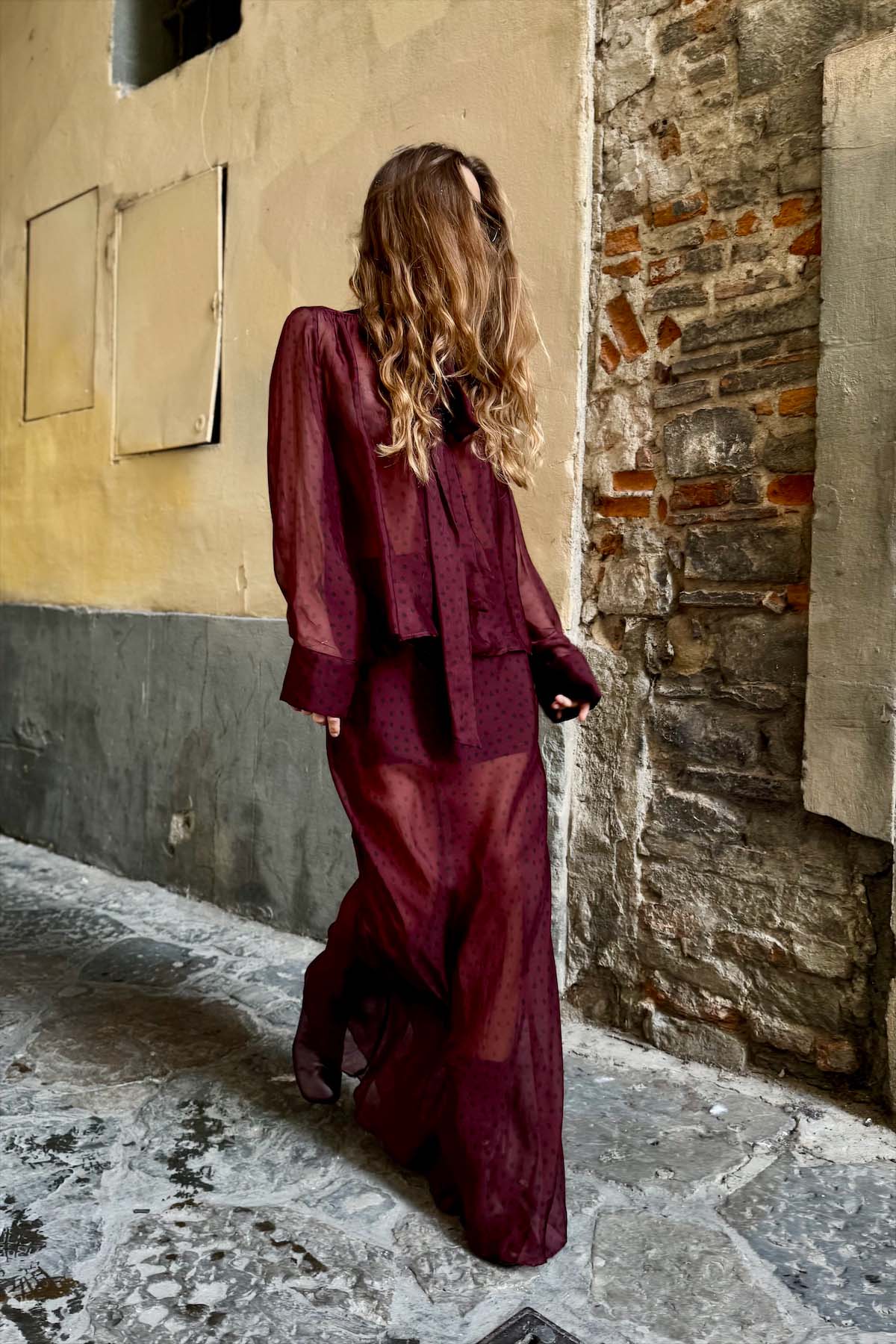 Gonna Pois Trasparente