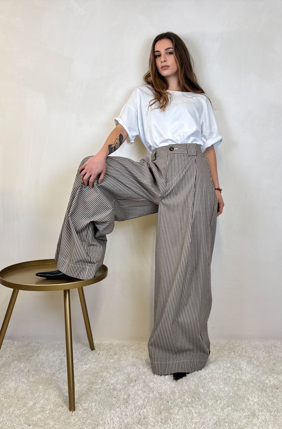 Pantalone Uomo Righe