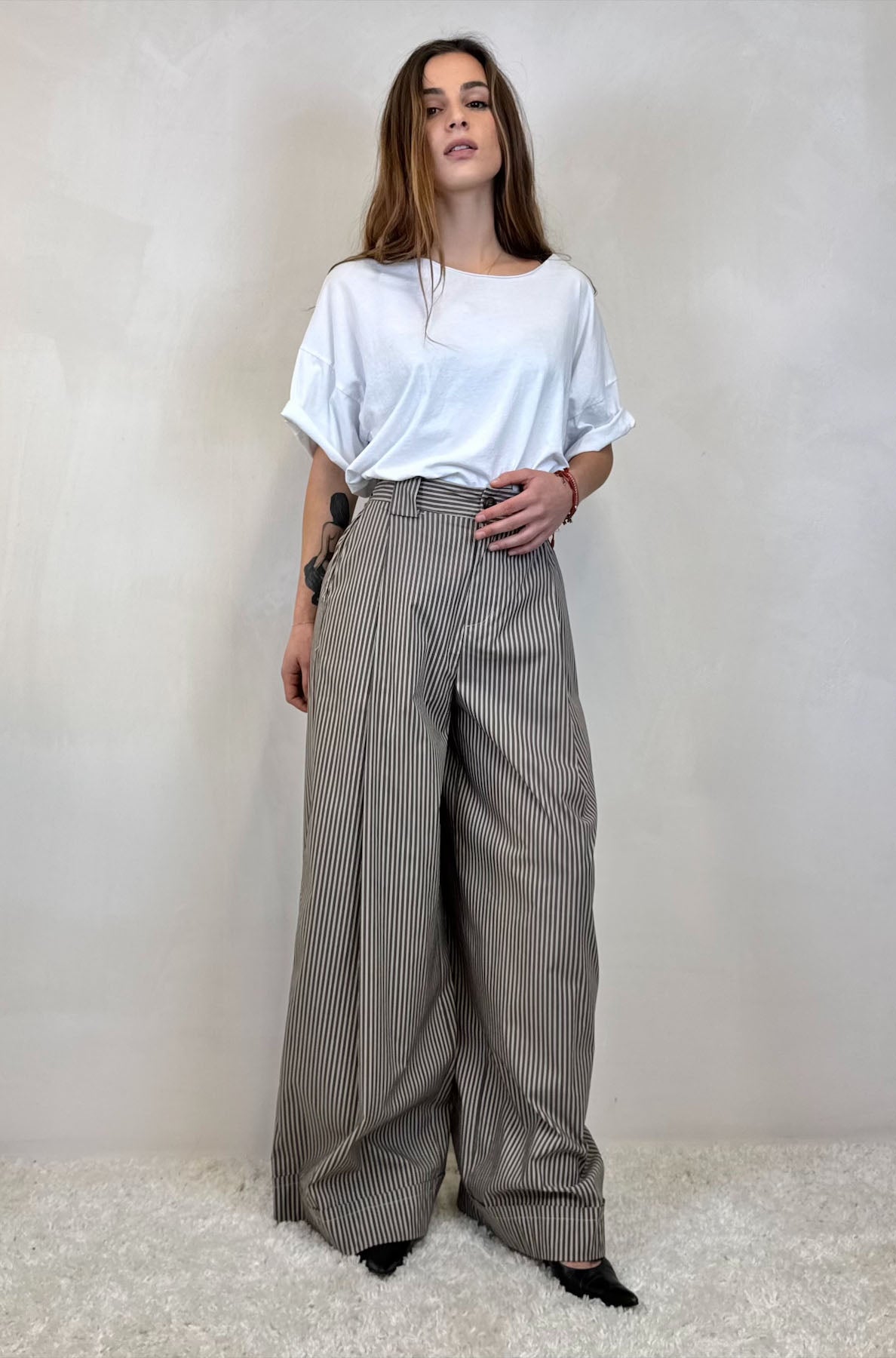 Pantalone Uomo Righe