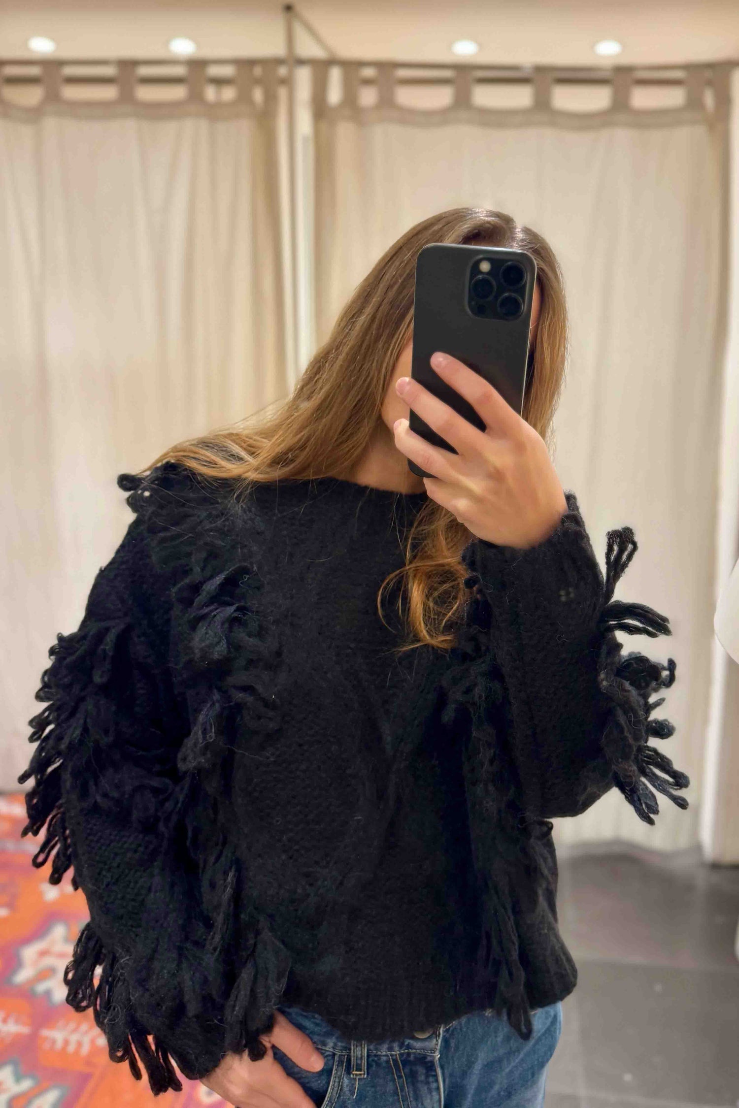 Maglione Corto Operato