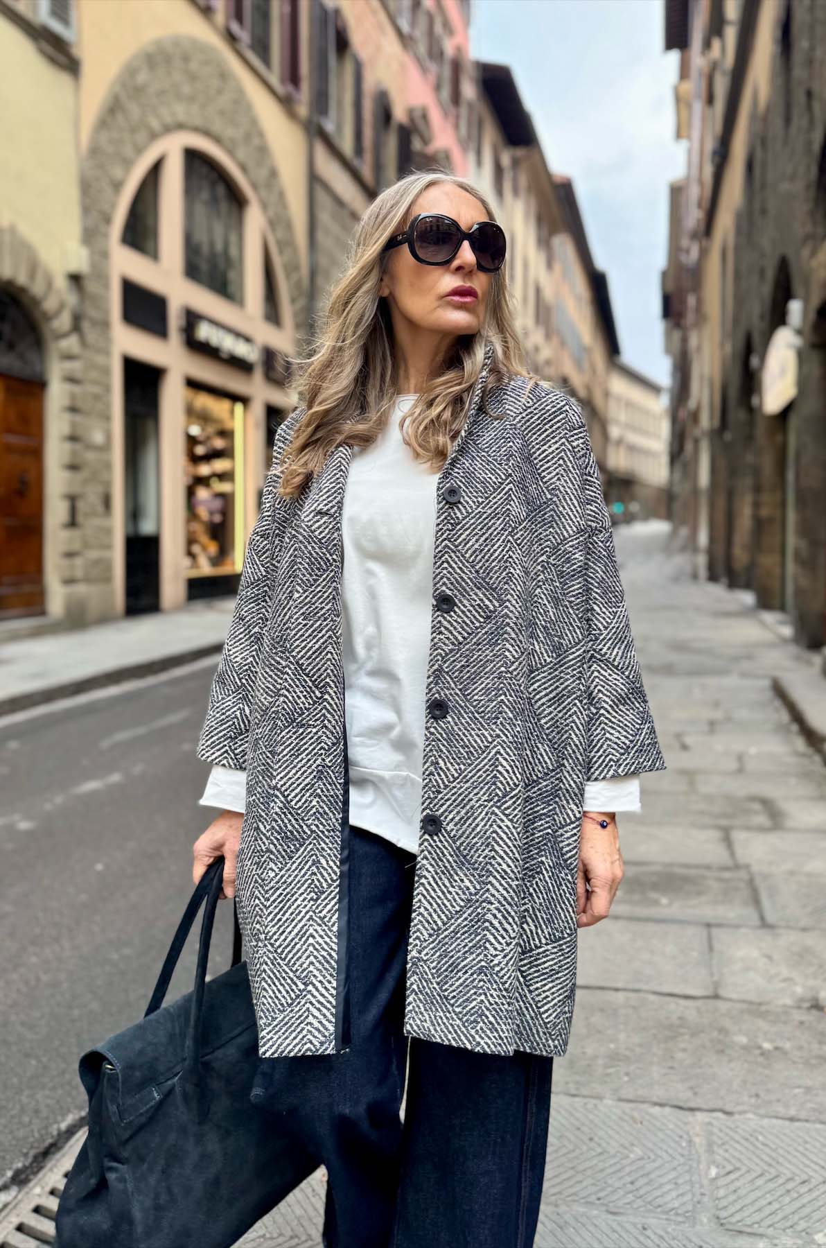 gGiacca Kimono Geometrie