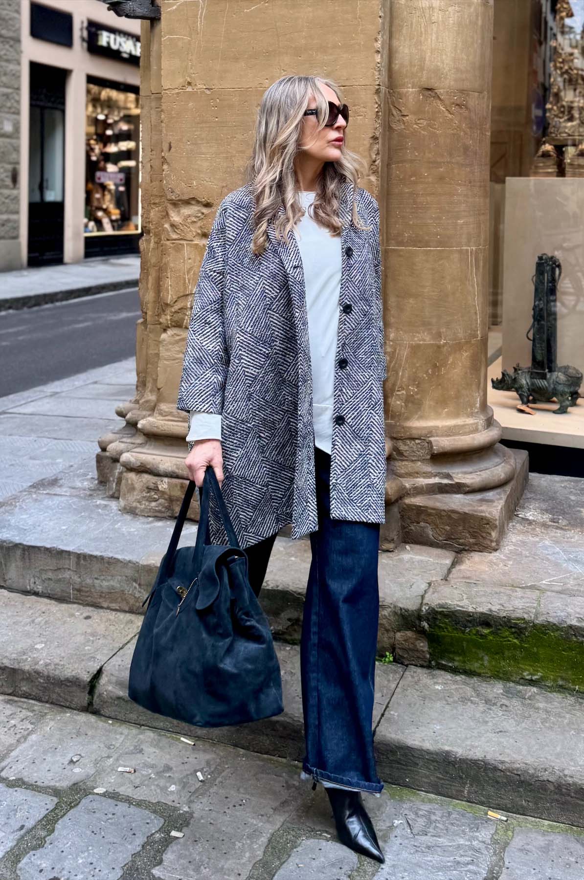 gGiacca Kimono Geometrie