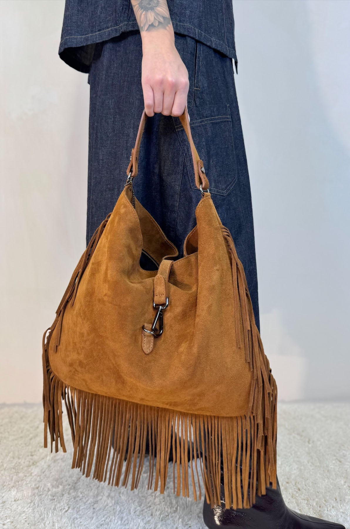 Borsa a Spalla con Frange