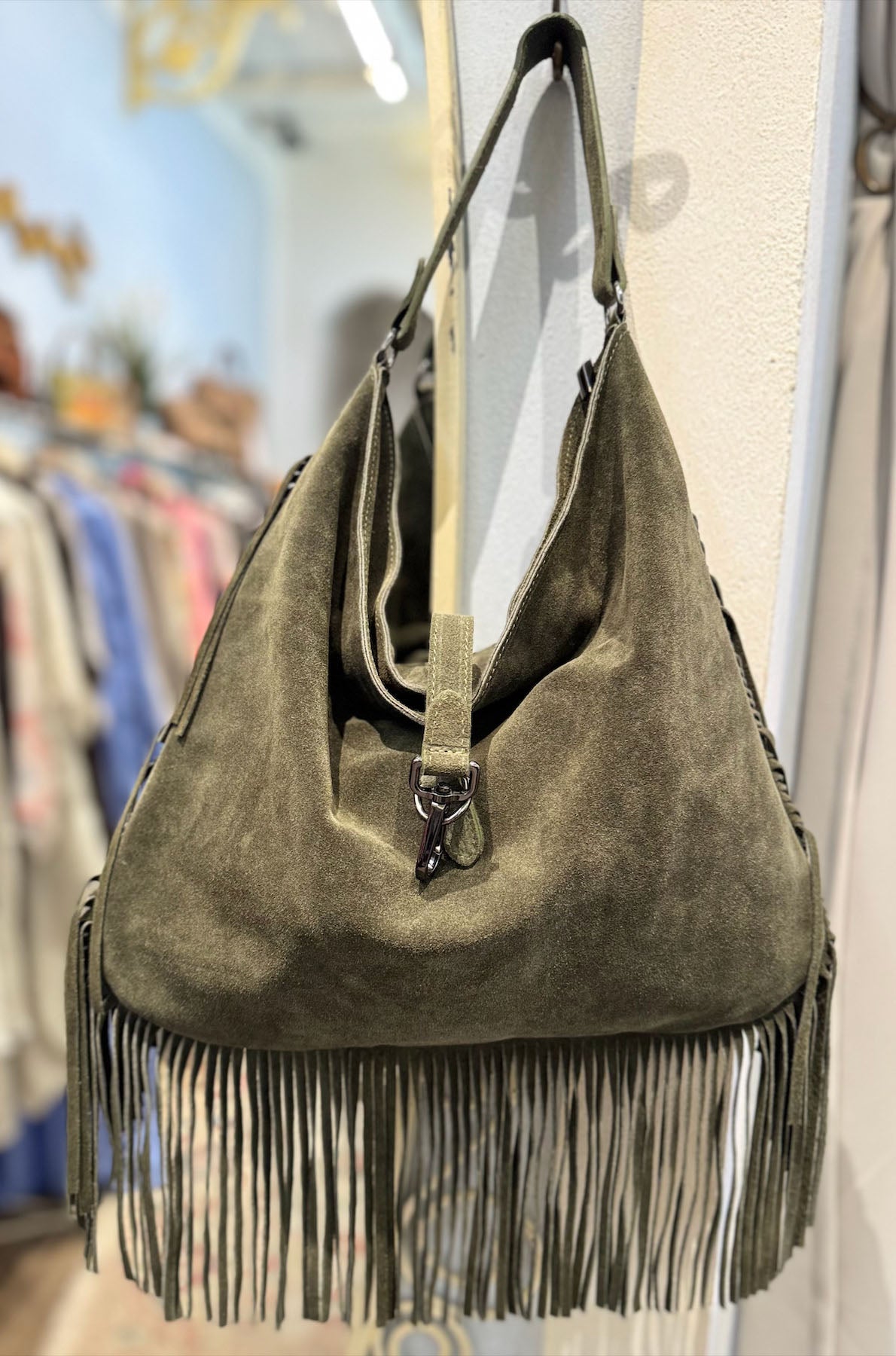 Borsa a Spalla con Frange