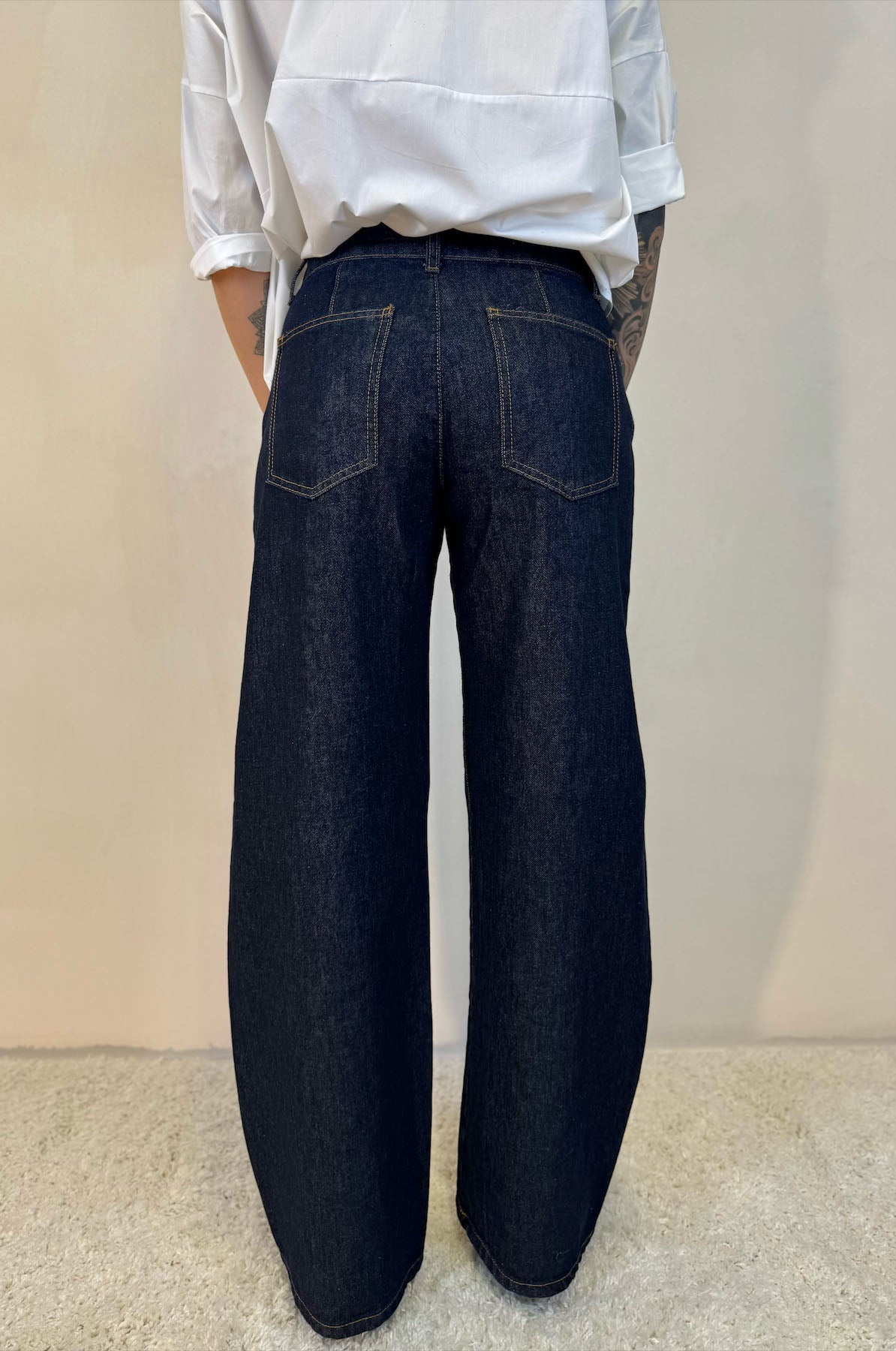 Jeans Scuro 5 Tasche