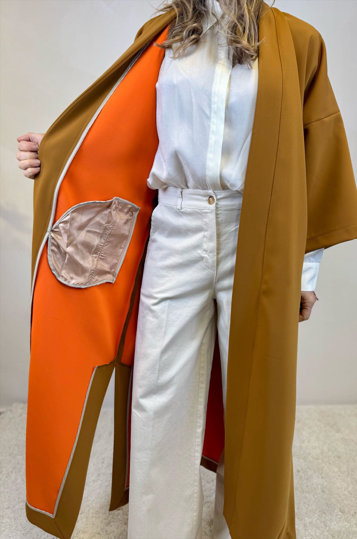 Cappotto Osaka Ocra