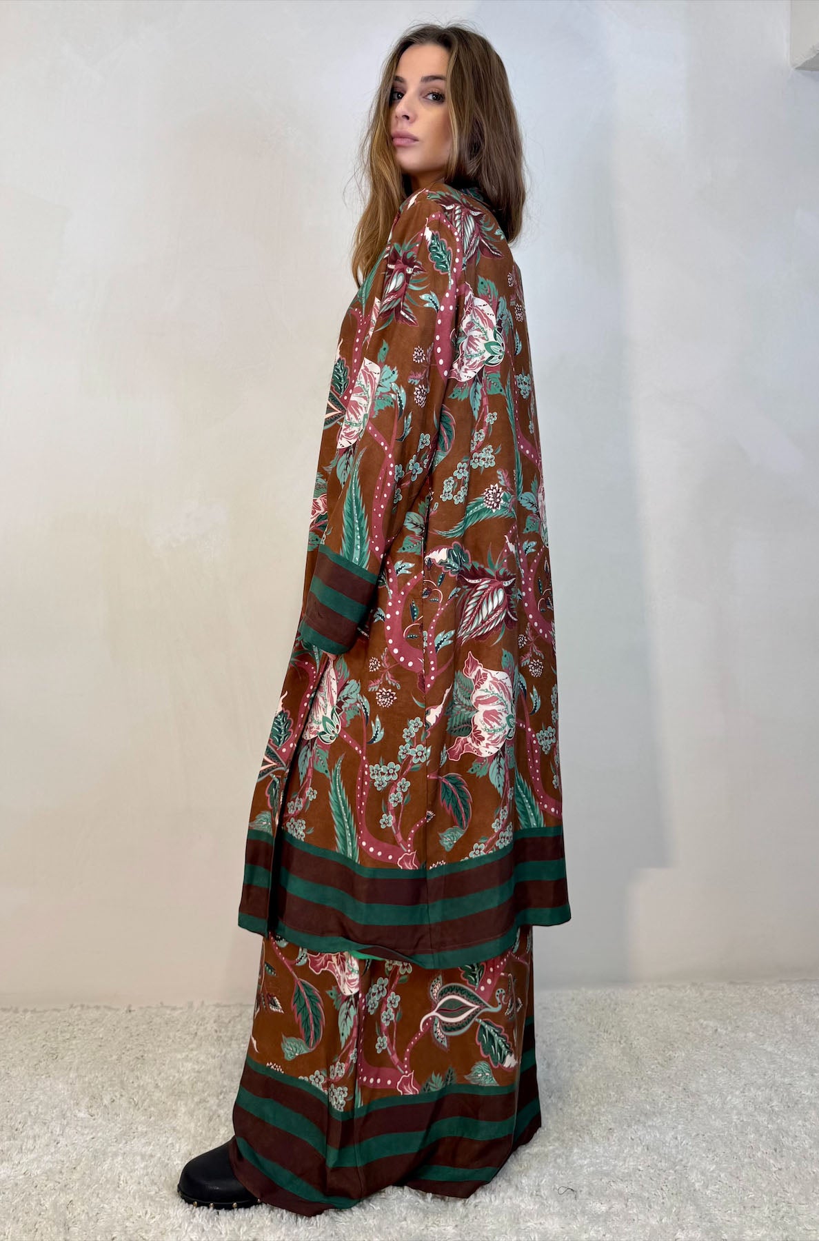 Kimono Medio stampa Floreale