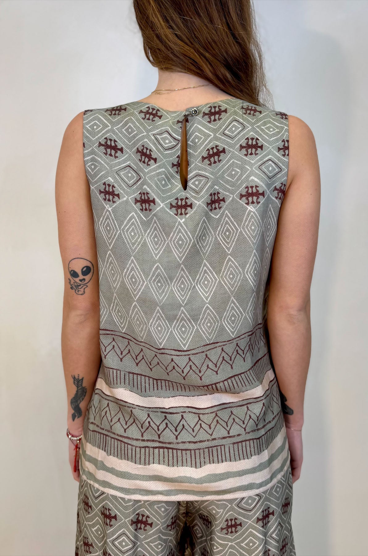 Canotta Fantasia Geometrica Tribale